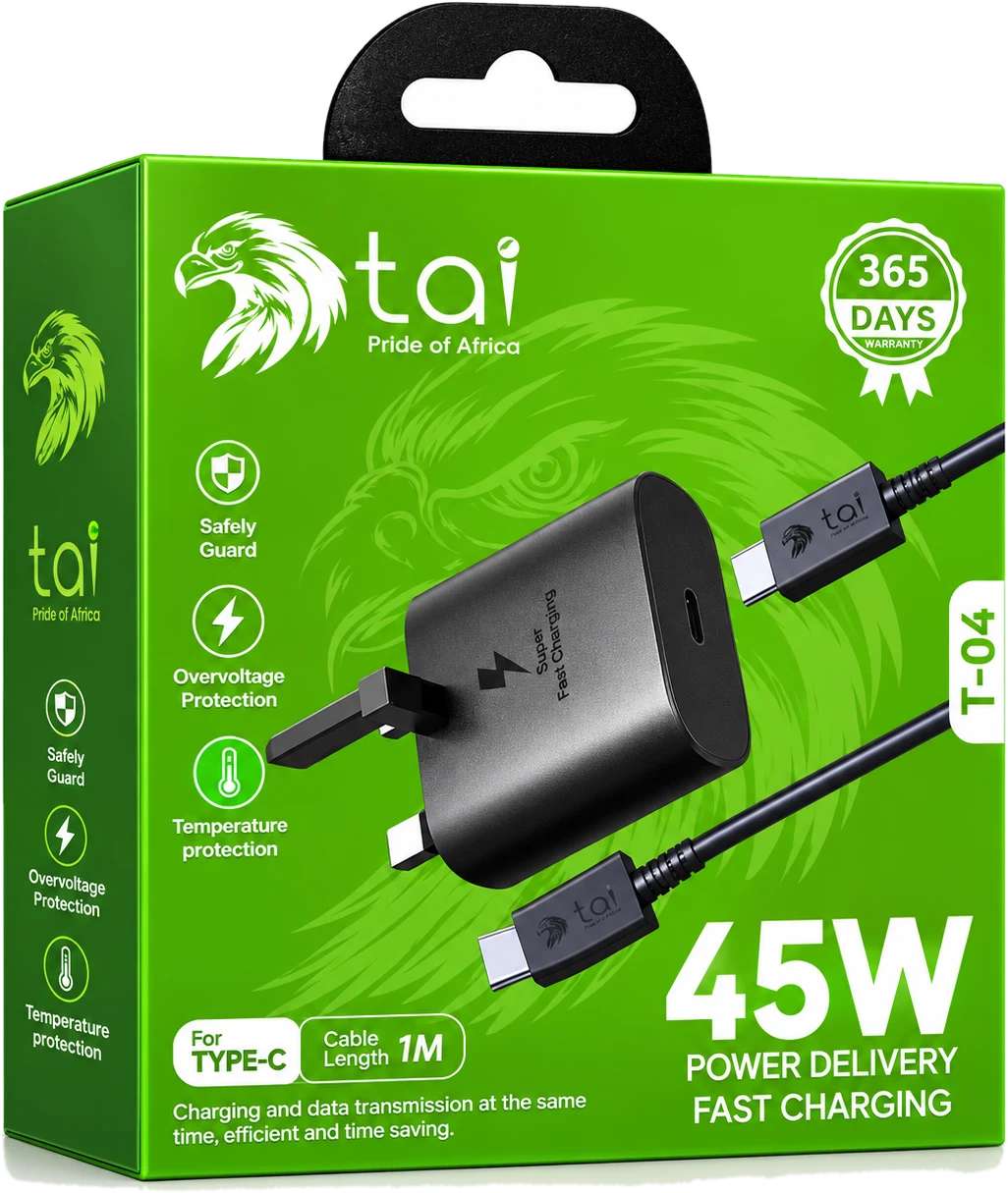 Chaja ya Haraka ya USB-C PD 45W