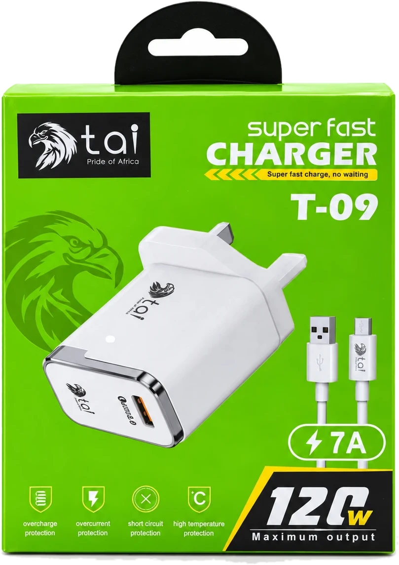 Fast Charger with Micro-USB Cable